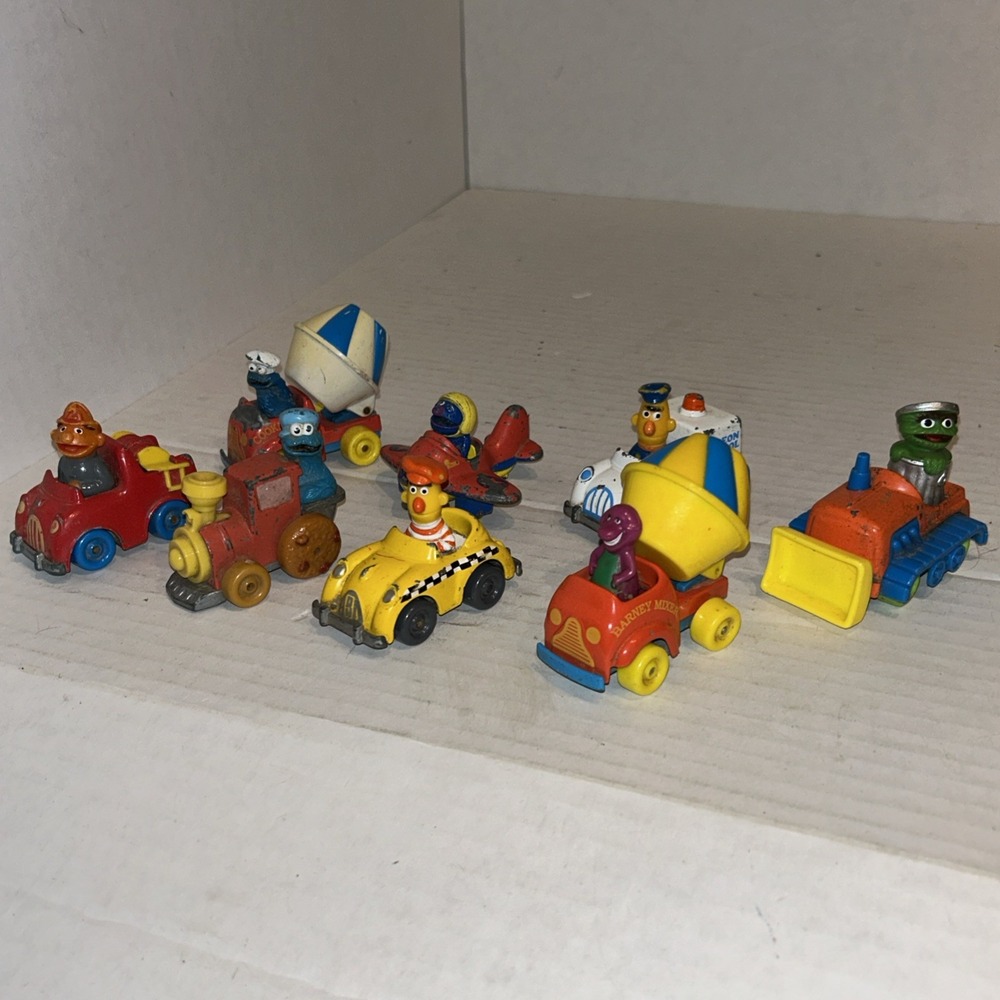 VINTAGE 1981-1983 Playskool Muppets Inc.‎ Sesame Street Die Cast Car / Trucks C1